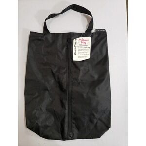 Layer‎ Portable Shoes Bag One Size Black Travel Storage Zipper Nylon Pouch